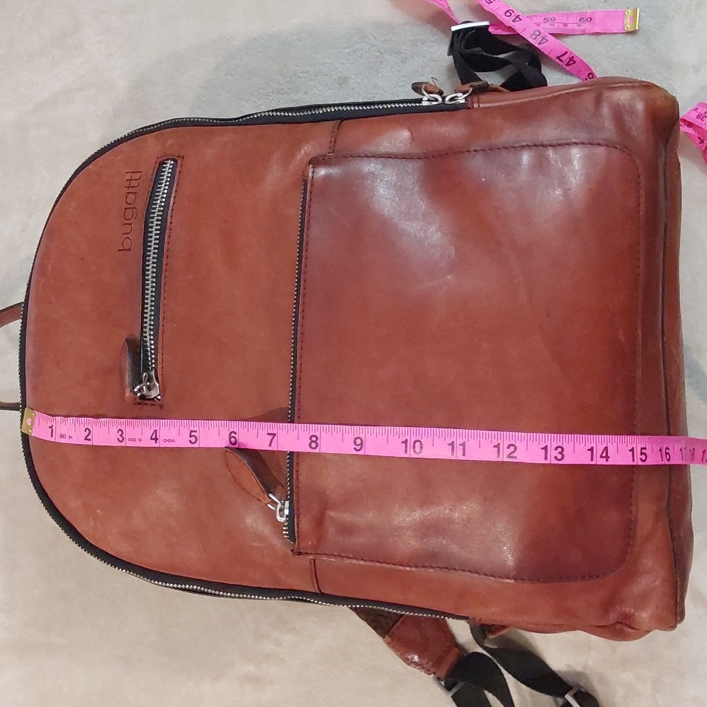 Bugatti Mens leather backpack. - Picture 12 of 16